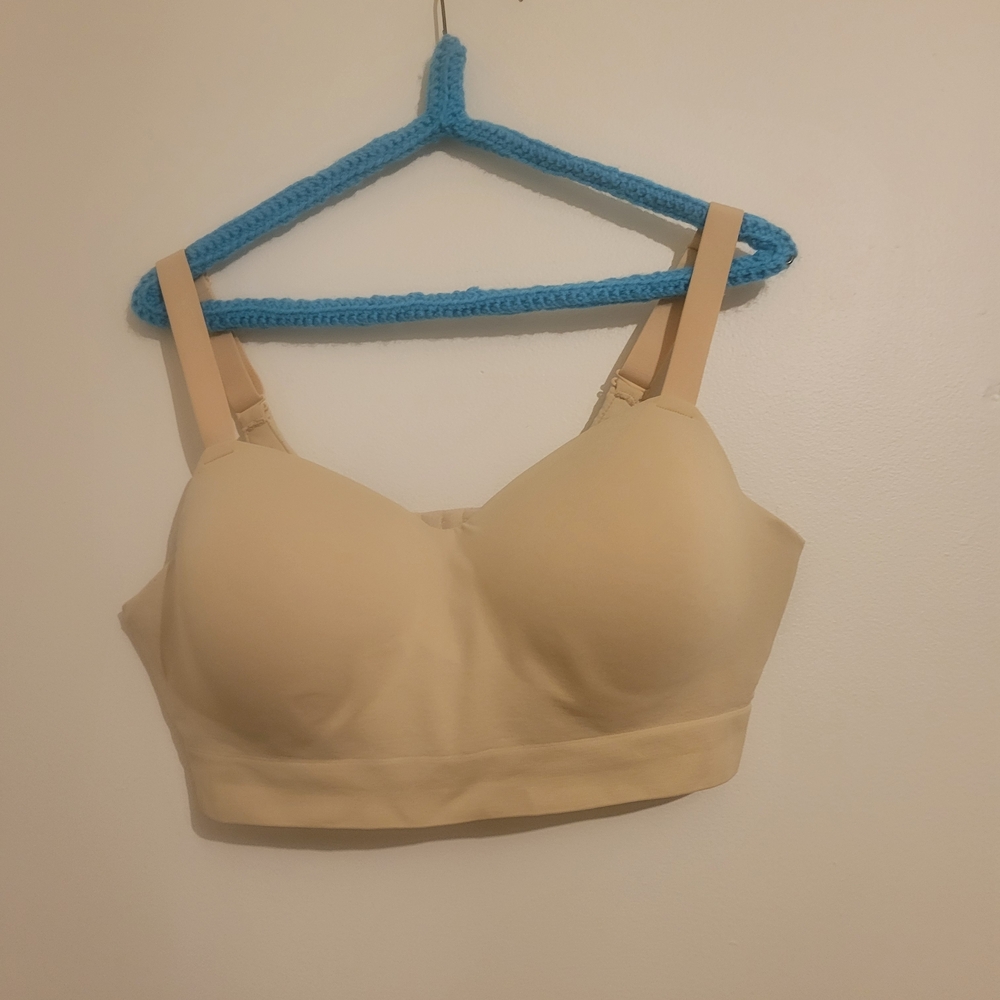 Truekind Seamless Tan Wireless Bra